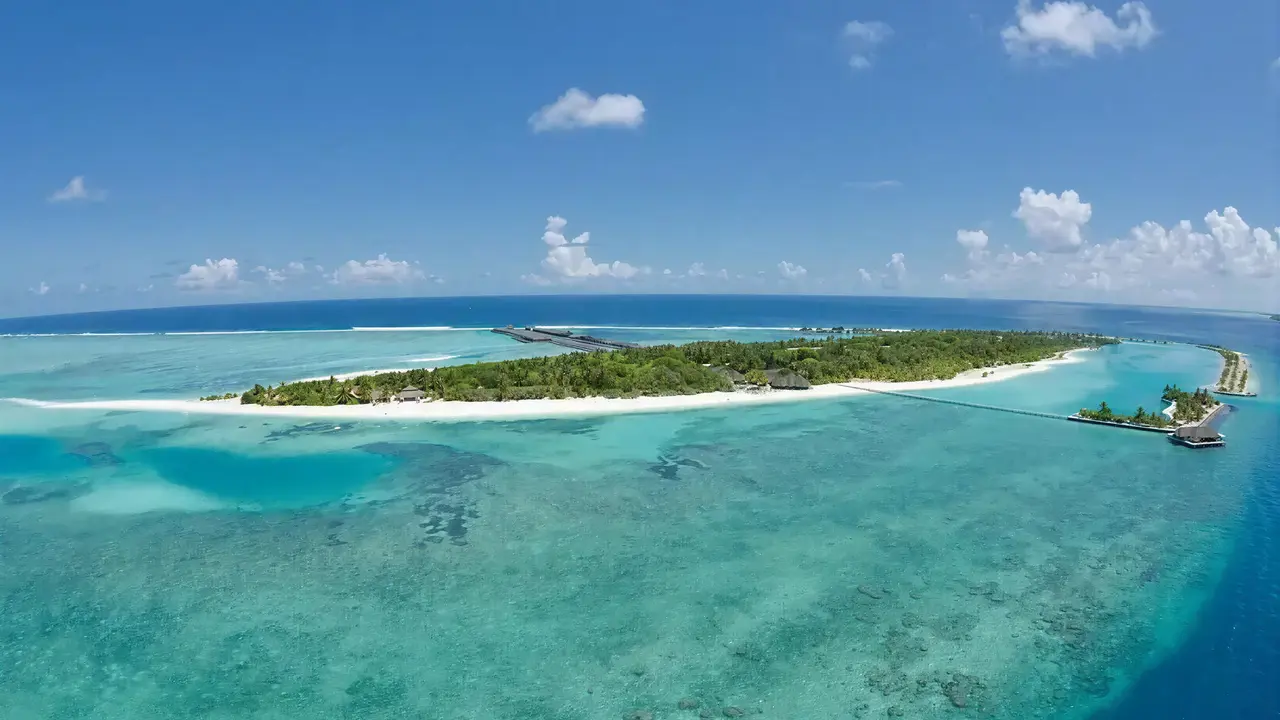 Widok z lotu ptaka na Villa Nautica