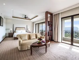 Wnętrze pokoju gościnnego w Vinpearl Phu Quoc Resort