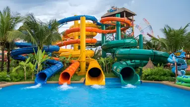 Zjeżdżalnie wodne w Vinpearl Phu Quoc Resort