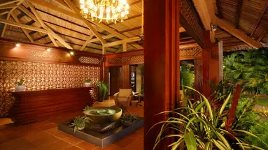 Recepcja strefy spa w Vinpearl Phu Quoc Resort