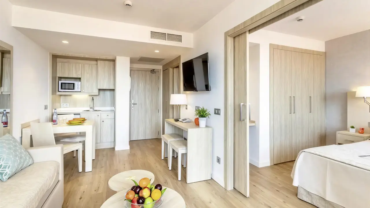 Nowoczesny apartament w Viva Eden Lago z aneksem kuchennym