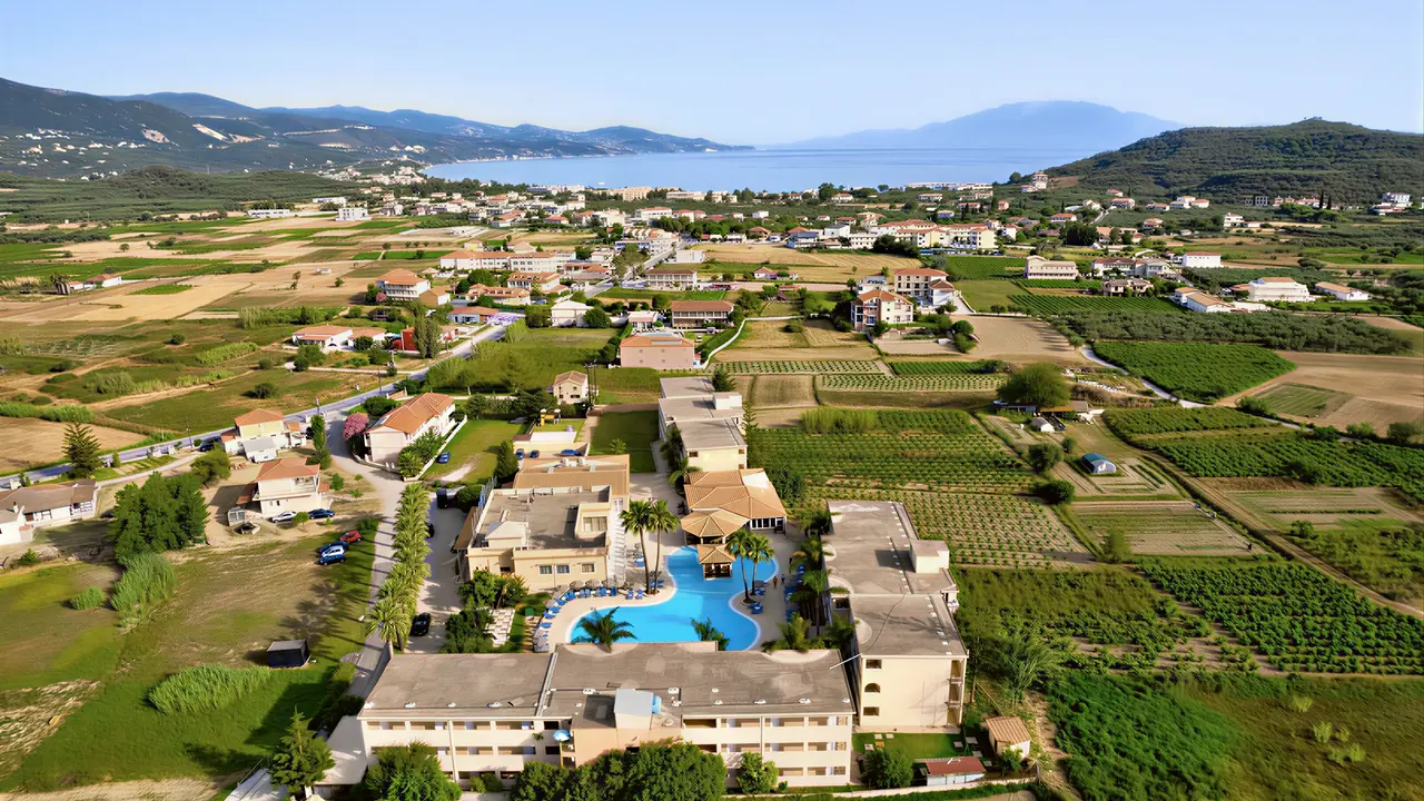 Widok z lotu ptaka na Zante Village