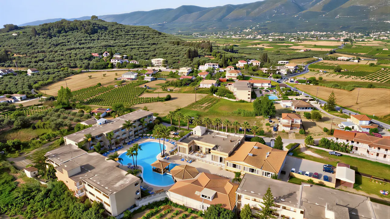 Widok z lotu ptaka na Zante Village