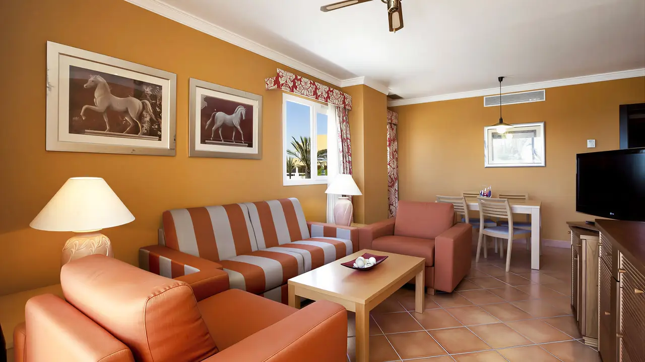 Salon w pokoju gościnnym Zimbali Playa Spa