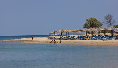 Across Golden Beach
