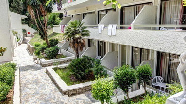 Benitses Bay view