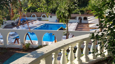Benitses Bay view