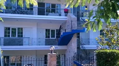 Blue Block Apartments