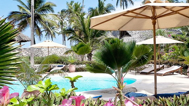 Green and Blue Zanzibar Ocean Lodge