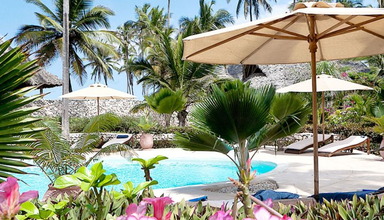 Green and Blue Zanzibar Ocean Lodge