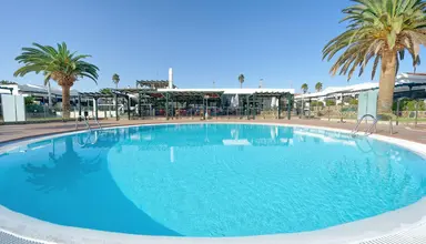 Maspalomas Lago Canary Sunset