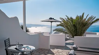 Mr. and Mrs. White Santorini