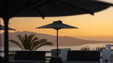 Mr. and Mrs. White Santorini