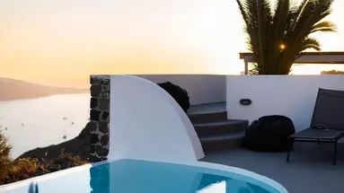 Mr. and Mrs. White Santorini