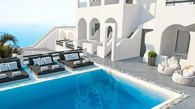 Mr. and Mrs. White Santorini