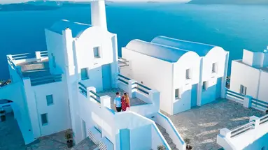 Mr. and Mrs. White Santorini