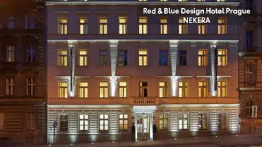 Red and Blue Design
