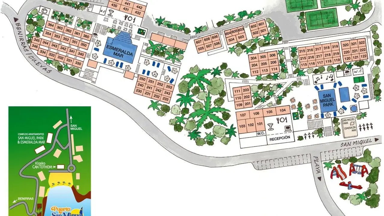 San Miguel Park & Esmeralda Mar