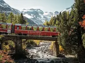 Alpejska panorama: Bernina i Innsbruck