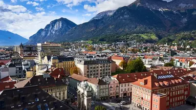 Alpejska panorama: Bernina i Innsbruck
