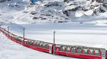 Alpejska panorama: Bernina i Innsbruck