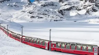 Alpejska panorama: Bernina i Innsbruck