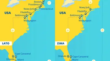 Atlantic Highway - zwiedzanie USA