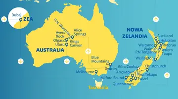 Australia, Nowa Zelandia - Od A do Z
