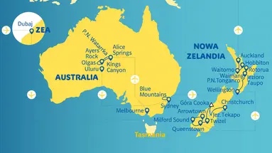 Australia, Nowa Zelandia - Od A do Z