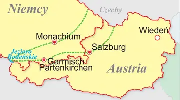 Austria, Niemcy - Zamki Ludwika II