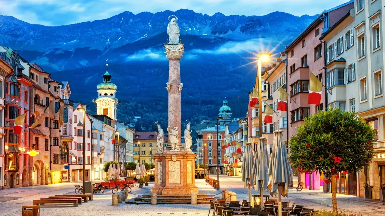Austria, Szwajcaria, Włochy - Czerwonym Pociagiem przez Alpy