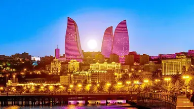 Baku - Mit szklanych domów
