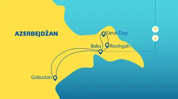 Baku - Mit szklanych domów