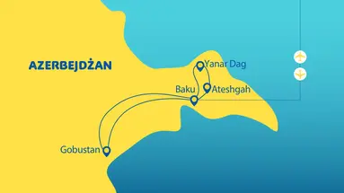 Baku - Mit szklanych domów