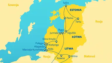 Bałtyckim Szlakiem - Estonia, Łotwa, Litwa