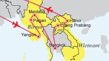 Birma, Laos, Wietnam - Trójkąt buddyjski
