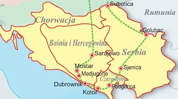 Bośnia i Hercegowina, Chorwacja, Czarnogóra, Serbia - Bałkańska mozaika