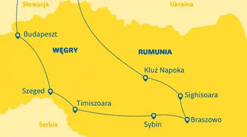 Budapeszt i zamki Siedmiogrodu - zwiedzanie Węgier i Rumunii