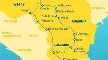 Bułgaria i Rumunia - Siedmiogród i Góry Bałkanów