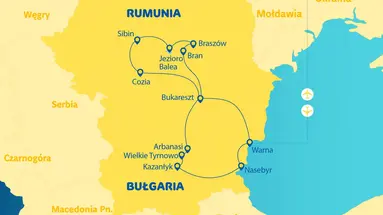 Bułgaria, Rumunia - Bałkańskie Czary