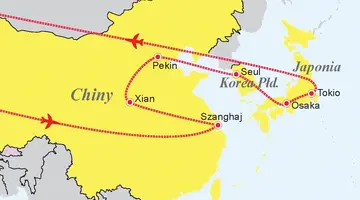 Chiny, Korea Południowa, Japonia - Trzy tygrysy Azji 2025