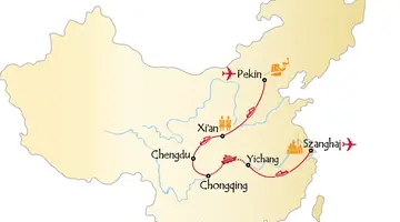 Chiny z rejsem po Jangcy 15 dni