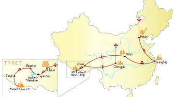 Chiny z Tybetem - 7 dni w Tybecie 18 dni