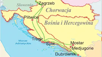 Chorwacja, Bośnia i Hercegowina - Adriatyk Tour