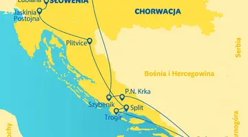 Chorwacja - Wzdłuż Adriatyku komfort