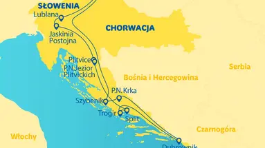 Chorwacja - Wzdłuż Adriatyku
