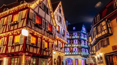 Colmar i Strasburg - Alzackie Jarmarki Ś