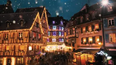 Colmar i Strasburg - Alzackie Jarmarki Ś