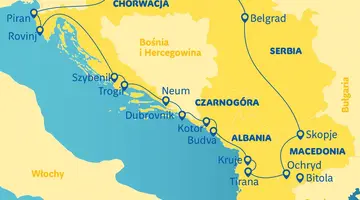 Czas na Bałkany - 10 dni