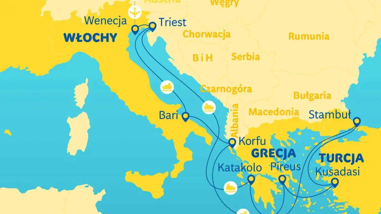 Cztery morza, jedna przygoda - rejs